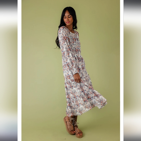 ROOLEE wisteria dream floral maxi dress - Picture 3 of 5